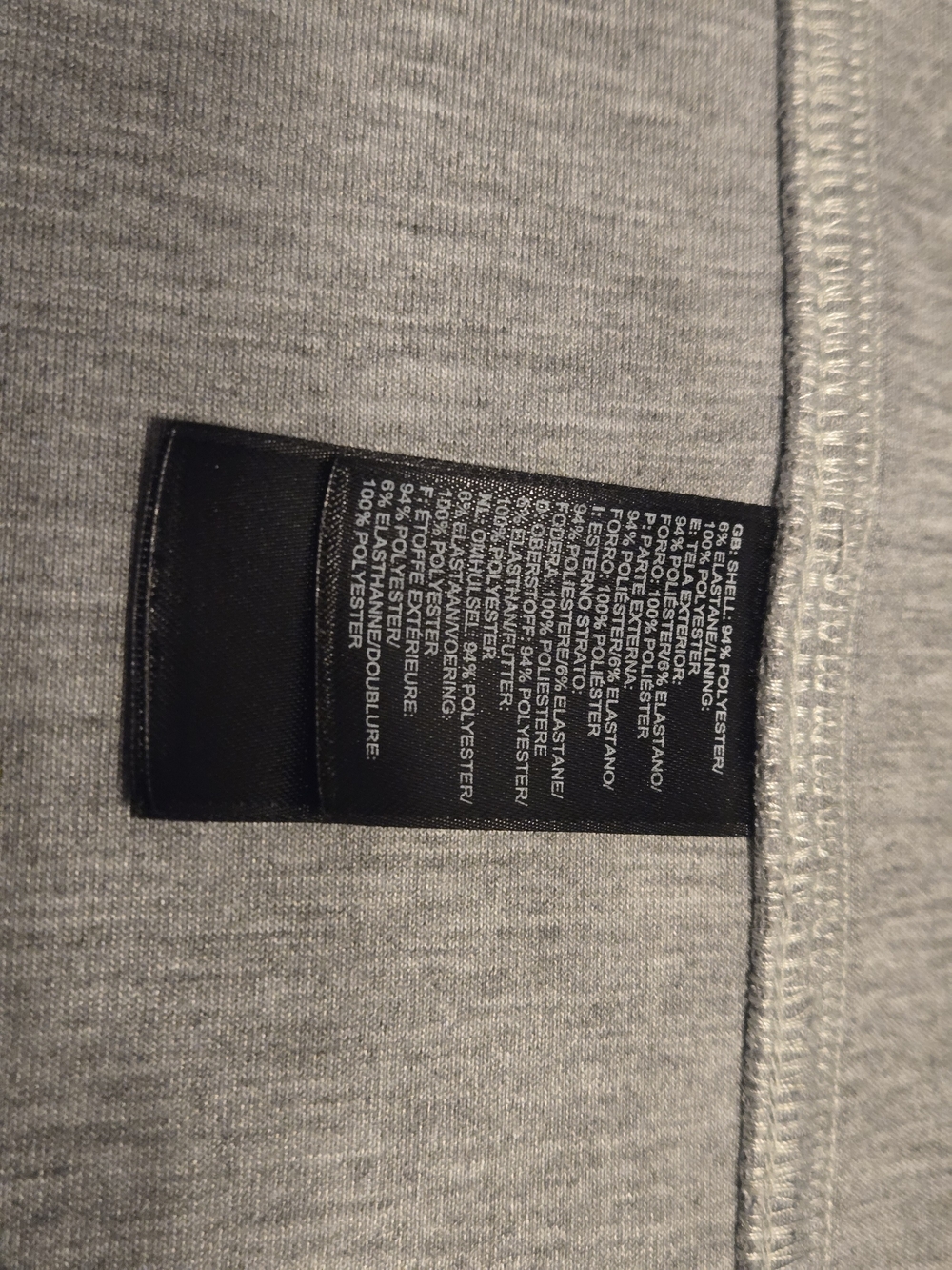 XXL Men's Gray North Face Full-Zip Jacket - Picture 4 of 6